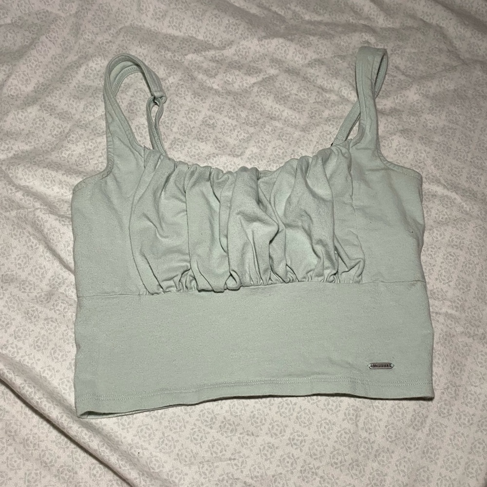 Mint Green Hollister Crop Top